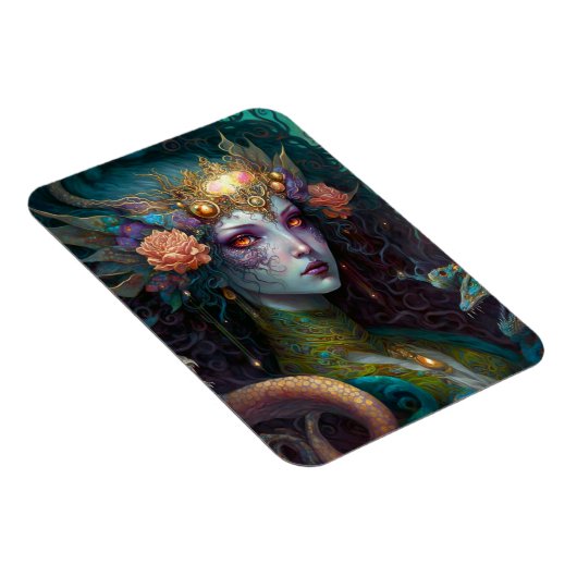 ドラゴンガデントクイーンファンタジーアート マグネット (右側)