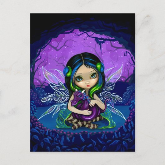 「ドラゴンガーデンII」はがき ポストカード (正面)