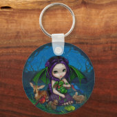 「ドラゴンガーデンIII」キーチェーン キーホルダー (正面)