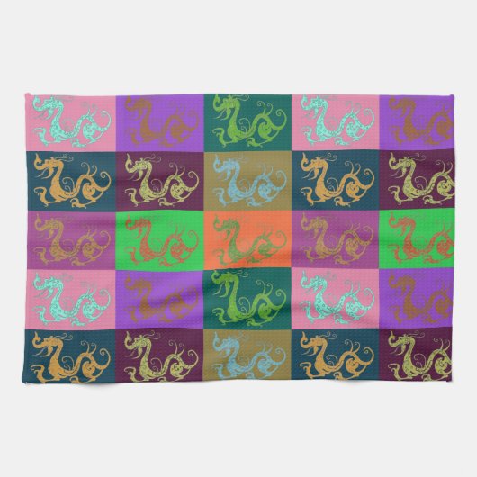 ドラゴンキッチンタオル キッチンタオル (横)