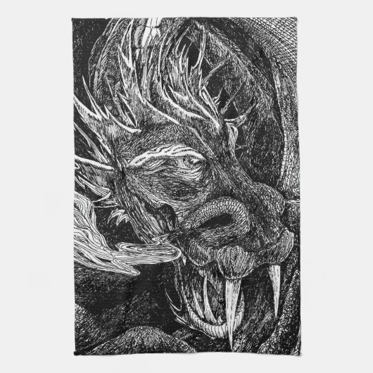 ドラゴンキッチンタオル キッチンタオル (縦)