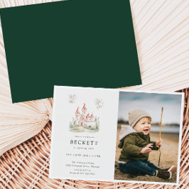 ドラゴンキャッスルテーマバースデーパーティー写真 招待状