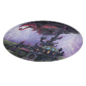 ドラゴンキャッスル カッティングボード (角)