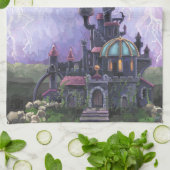 ドラゴンキャッスル キッチンタオル (折り畳み)