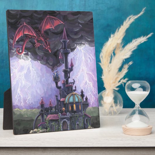 ドラゴンキャッスル フォトプラーク (側面)