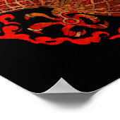 ドラゴンキングプリント ポスター (角)