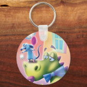 ドラゴンキーリング キーホルダー (正面)