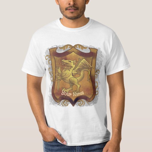 ドラゴンクエストシールド姓 Tシャツ (正面)