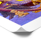 ドラゴンクックアウトプリント ポスター (角)