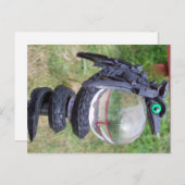 ドラゴンクリスタルスタッフ ポストカード (正面/裏面)