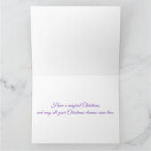 ドラゴンクリスマスファンタジーカード カード (内部)