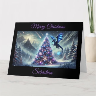 ドラゴンクリスマスファンタジーカード カード