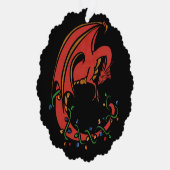 ドラゴンクリスマス オーナメントカード (右)