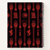 ドラゴンクレストパターンの家 ノートブック (裏面)