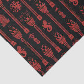 ドラゴンクレストパターンの家 薄葉紙 (詳細)