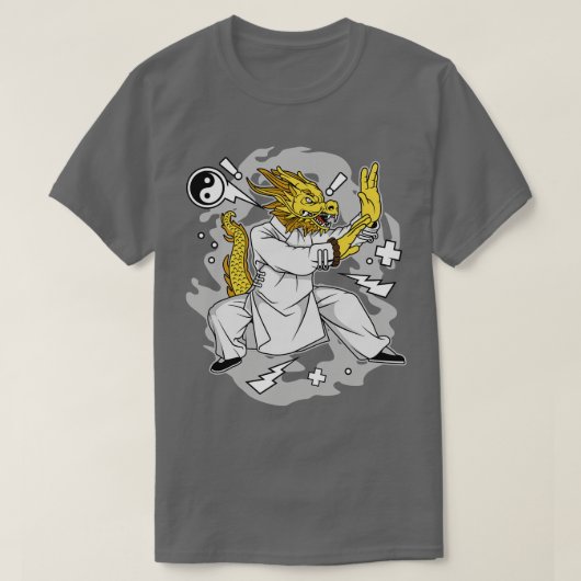 ドラゴンクンフ Tシャツ (デザイン正面)