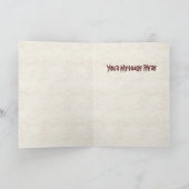 ドラゴングリーティングカード カード (内部)