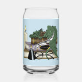 ドラゴングリーンの眠る本 ガラス缶 (裏面)