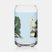 ドラゴングリーンの眠る本 ガラス缶 (左)