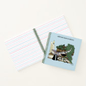 ドラゴングリーンの眠る本 ノートブック (内部)