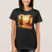 ドラゴンゲート部族戦士アート Tシャツ (正面)