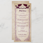 ドラゴンゲーマーファンタジーメニュー (正面/裏面)