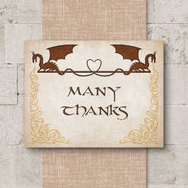 ドラゴンゲーマーファンタジー サンキューカード