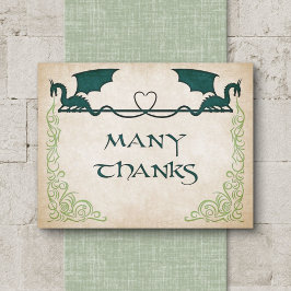 ドラゴンゲーマーファンタジー サンキューカード