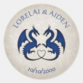 ドラゴンゲーマーファンタジー ラウンドシール (正面)