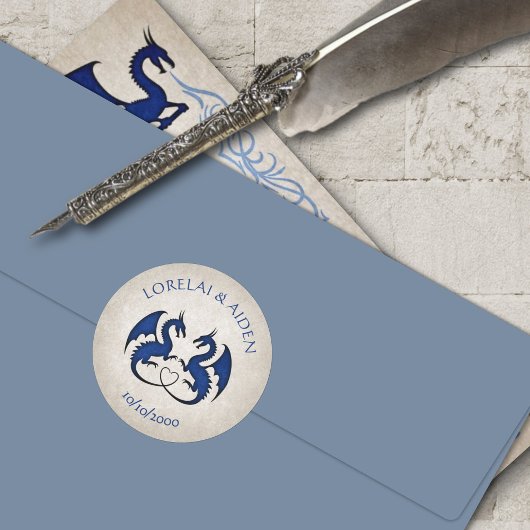 ドラゴンゲーマーファンタジー ラウンドシール