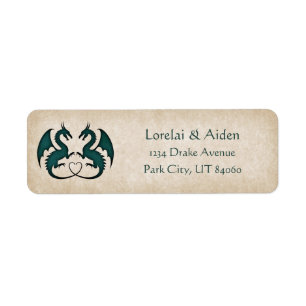 ドラゴンゲーマーファンタジー ラベル