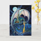 ドラゴンコーズウェイグリーティングカード カード (黄色い花)