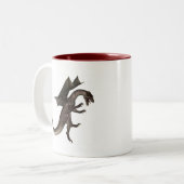 ドラゴンコーヒーマグ ツートーンマグカップ (正面左)