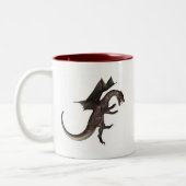 ドラゴンコーヒーマグ ツートーンマグカップ (左)