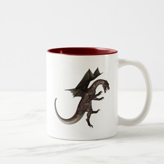 ドラゴンコーヒーマグ ツートーンマグカップ (右)
