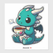 ドラゴンシッピング茶 シール (シート)