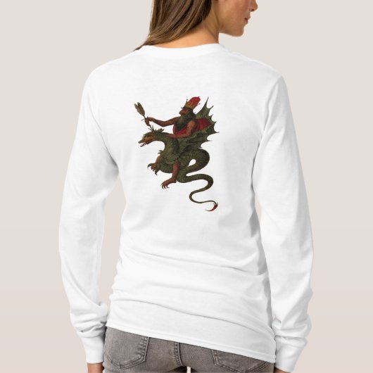 ドラゴンシャツ Tシャツ (裏面)