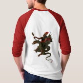 ドラゴンシャツ Tシャツ (裏面)