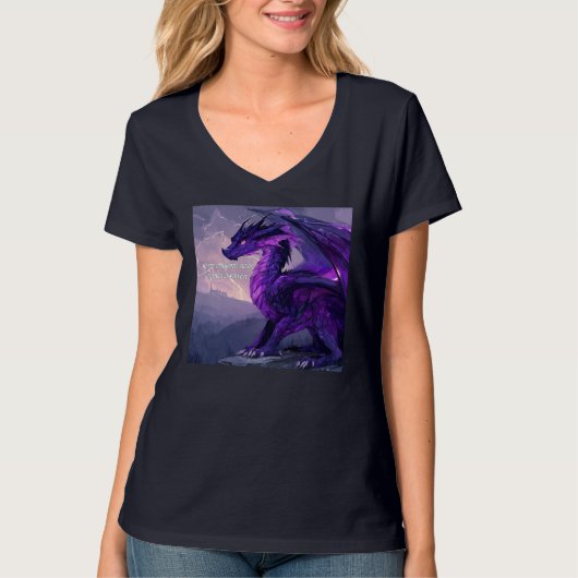 ドラゴンシリーズ:伝説 Tシャツ (正面)
