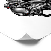 ドラゴンスカル ポスター (角)