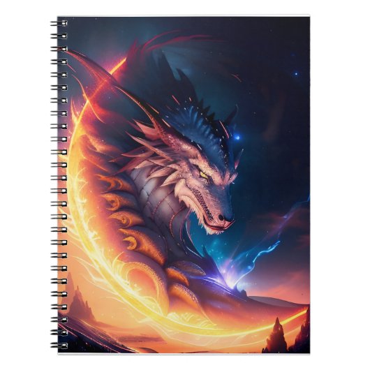 ドラゴンスケープ火の夜 ノートブック (正面)