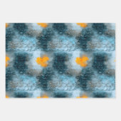 ドラゴンスケールギフトラップ ラッピングペーパーシート (正面3)