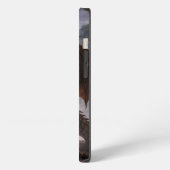 ドラゴンスケール柄フォンケース iPhoneケース (左側面)