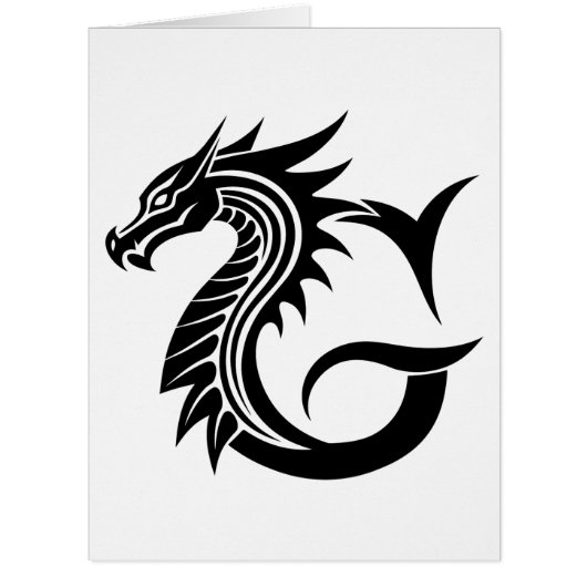 ドラゴンスタイルの文字G、ドラゴンアルファベット、モノグラム (正面)