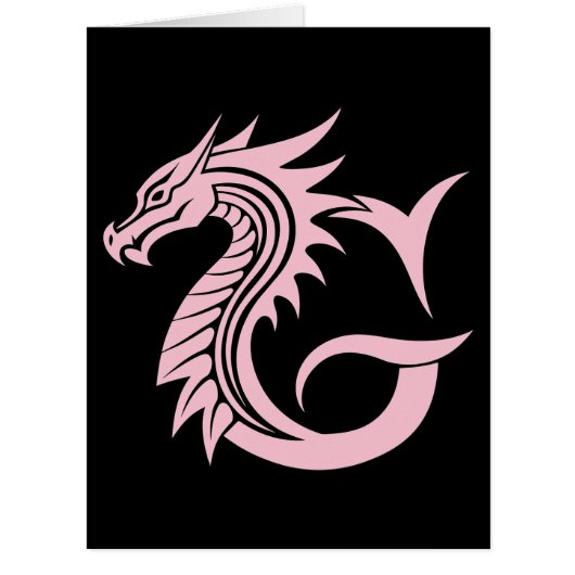 ドラゴンスタイルの文字G、ドラゴンアルファベット、モノグラム (正面)