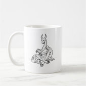 ドラゴンストーリータイム コーヒーマグカップ (左)