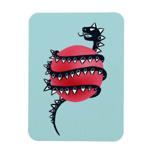 ドラゴンスネークゴシック マグネット (縦)