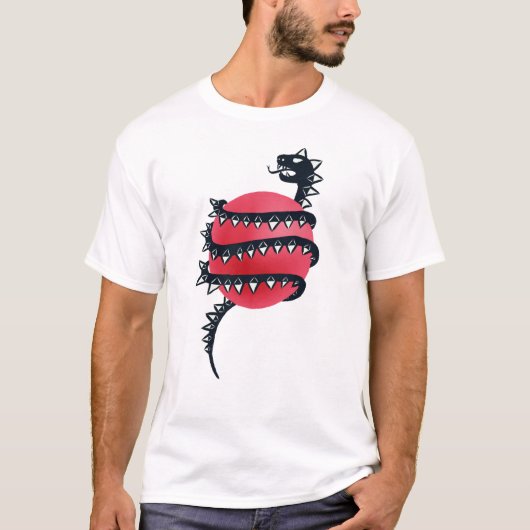 ドラゴンスネークゴシック Tシャツ (正面)