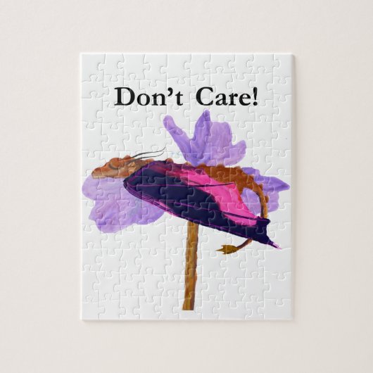 ドラゴンスリーピング ジグソーパズル (縦)