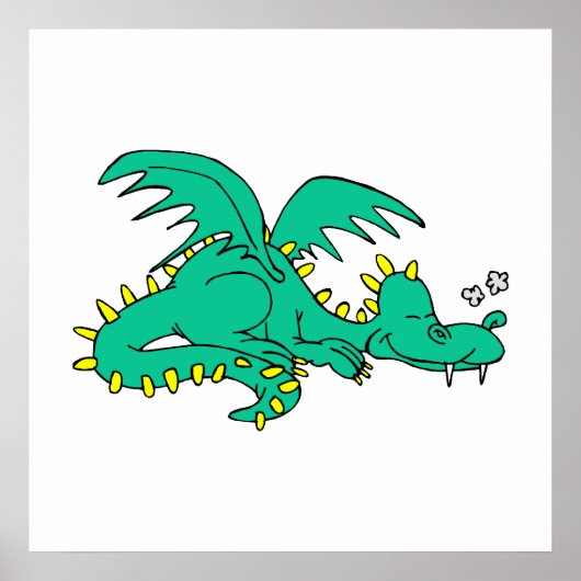 ドラゴンスリーピング ポスター (正面)